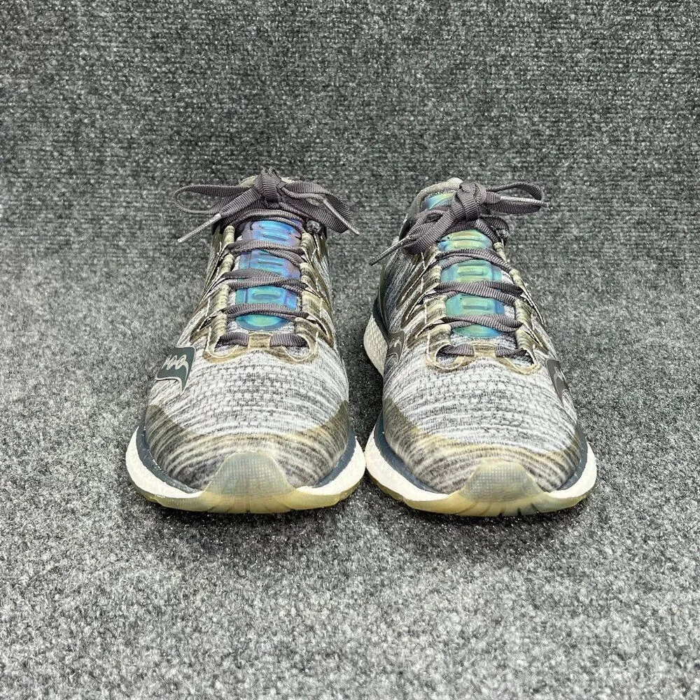 Saucony Freedom ISO Running Shoes Men's Size 9.5 Grey Athletic Training Sneakers